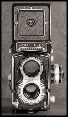 Rolleiflex T
Mon Rolleiflex T, c'est l'un des derniers modèles sortis en noir.

