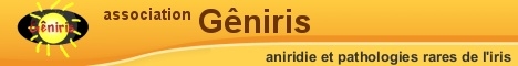 GENIRIS, association de soutien aux personnes atteintes d'aniridie et de pathologies rares de l'iris