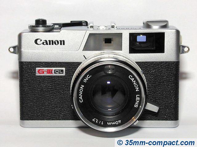 Appareil photo Canon Canonet QL17 GIII - QL 17 G3 rangefinder camera