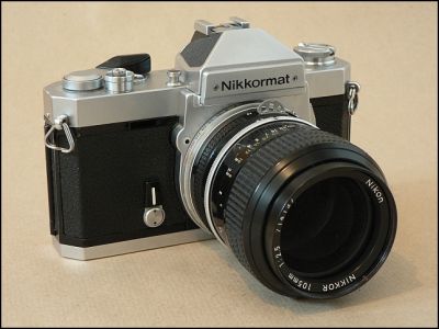 Nikkormat Ft3 + 105mm
