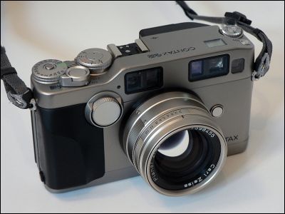 Contax G2
Contax G2 + 45mm 
