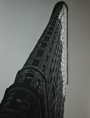 Flat Iron
Contretype du tirage baryté
