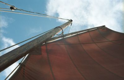 La voile de l'Eulalie
