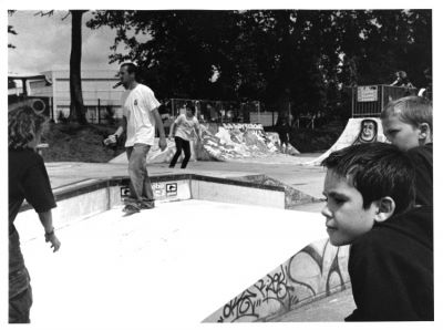 Culture Street 2007, Vitré
Contest de skate
Leica M6 + summicron 2/40 + TriX
Mots-clés: Culture street vitré 35 contest skate
