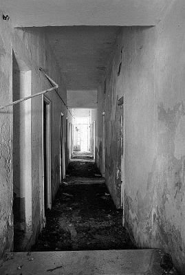 Un long couloir
Anciens bains thermaux de Guitera (Corse).

Pentax LX - SMc-M 50 -TriX 400
Mots-clés: Friche - Corse