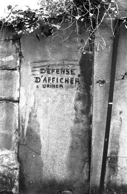Sans titre
Spotmatic - Super takumar 50/1.4 - Trix à 400 - Rodinal
Mots-clés: paris - Insolite