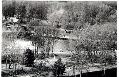 parc
une vue du parc de la glissoire 
