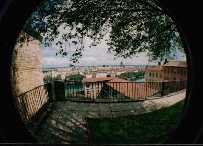 Lyon au fisheye
