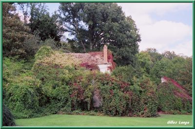 c'est une maison verte!
photo prise dans les Yvelines
