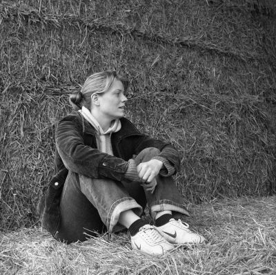 Sur la paille...
Yashica A, HP5+
