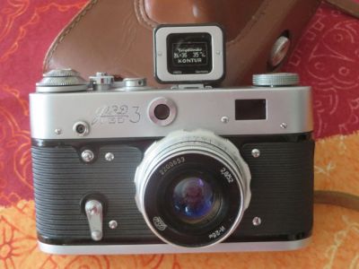FED v3 + viseur Voigtländer Kontur
