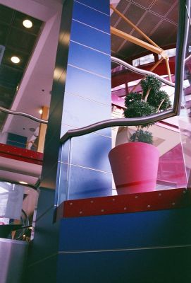Bleu et rouge
