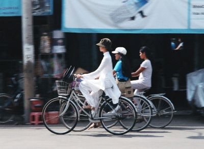 Cycliste Hué 2007
