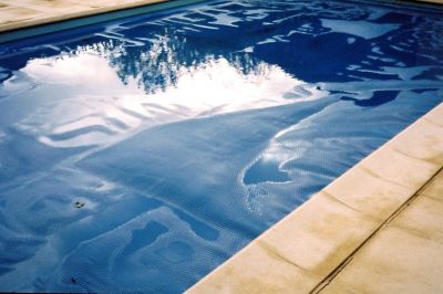 piscine bâchée
