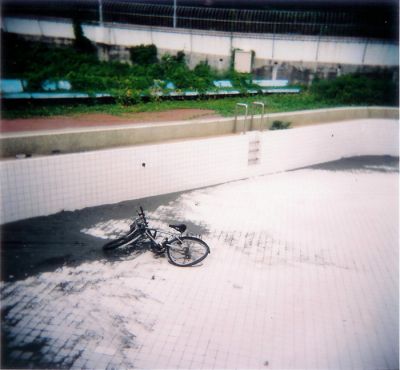 Bicyclette
portra 400, holga
