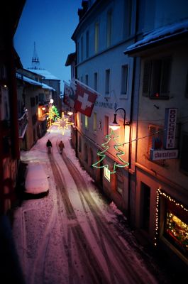 Rue villageoise
