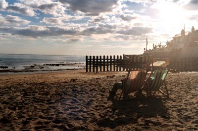 Deckchairs - Ventnor Bay
Taken with Minolta Hi-Matic S

