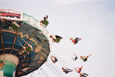 'Flying' at Chessington World of Adventure
Taken with Chinon Bellami
