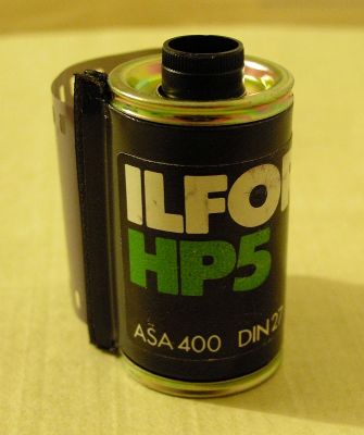 Ilford HP5
Et voilà la cartouche vintage !!

