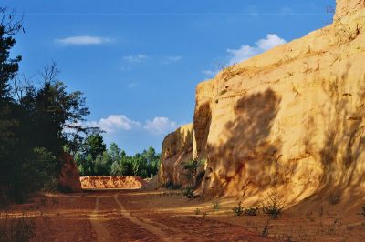 Chemin d'ocre
