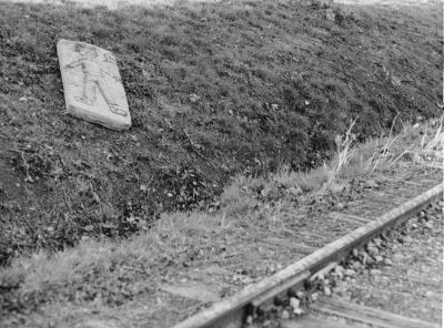 Regarde passer les trains
Matelas peint le long d'une friche au bord du canal latéral, rendez vous des graffeurs
