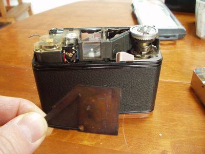 couvercle du télémètre
