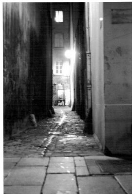 Petite rue dans le Vieux Lyon
Pas top du point de vue de la mise au point je pense...
