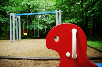 Après la pluie... dans un parc.
Mots-clés: pluie parc