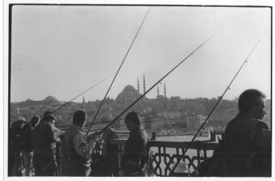 Pêcheurs, Istambul
le soir

