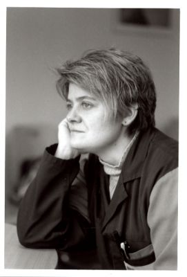 Laurence
Laurence en pause, Minolta X-300 S f1.7 50mm, HP5+, scan de tirage (industriel)
