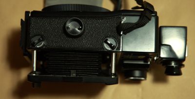 Profil Mamiya super 23 soufflet ouvert
