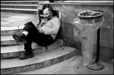 dans la rue
