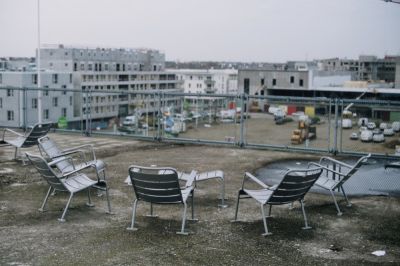 En terrasse
