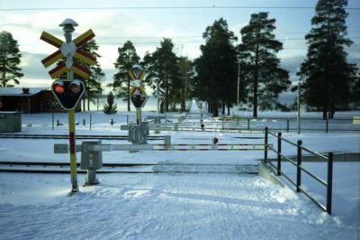 Gare de Rättvik (Suède), décembre 2009
