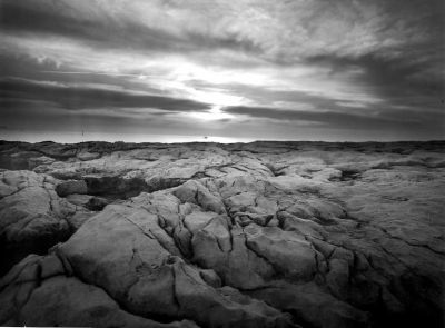 Couché de soleil
Scan du tirage sur Ilford Multigrad V mat
Prise de vue à la chambre 4x5
Mots-clés: couché de soleil