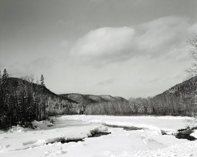 Rivière glacée, New Richmond, Québec
Mots-clés: hiver rivière 