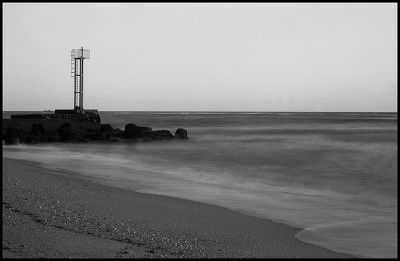 Bord de mer
Nikon F3, 35/2, Pan F, sur trépied avec déclencheur souple
