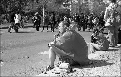 contax G2, planar 45/2, tri-x
