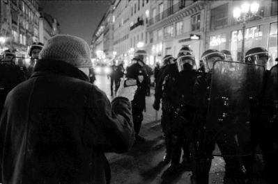 Le petit reporter
Film : Ilford HP5 400
Révélateur : Kodak D-76 (1+1)
