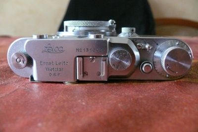 Leica III - dessus
