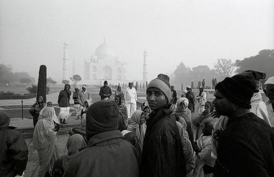 Touriste au Taj Mahal2
