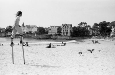 à la plage
