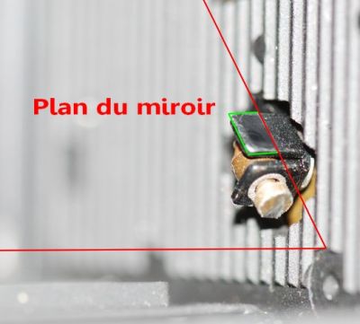 butée miroir

