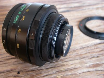Helios 44/2 groupe arrière dévissé
