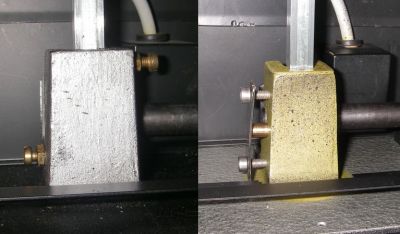 Ahel 12 modif guidage tige support porte objectif
