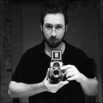Autoportrait-test au Flexaret
