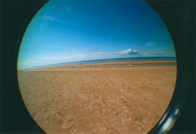 fisheye plage
