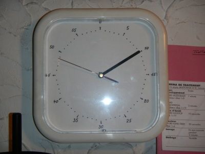 Horloge de labo
