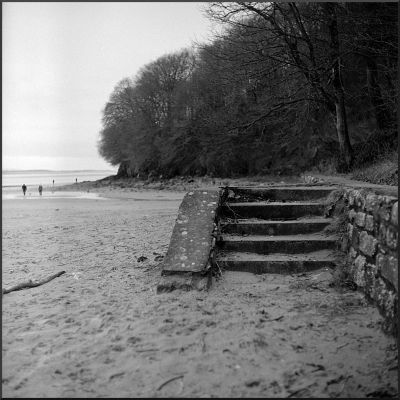 Escalier de plage...
