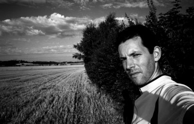 Autoportrait d'une sortie en vélo
